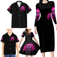 Witch Skull Family Matching Long Sleeve Bodycon Dress and Hawaiian Shirt Don't Try To Figure Me Out I'm A Special Kind Of Twisted - Wonder Print Shop