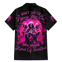 Witch Skull Family Matching Mermaid Dress and Hawaiian Shirt Don't Try To Figure Me Out I'm A Special Kind Of Twisted - Wonder Print Shop