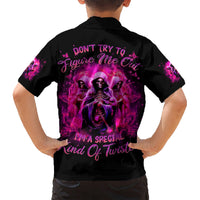 Witch Skull Hawaiian Shirt Don't Try To Figure Me Out I'm A Special Kind Of Twisted - Wonder Print Shop