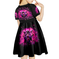 Witch Skull Kid Short Sleeve Dress Don't Try To Figure Me Out I'm A Special Kind Of Twisted - Wonder Print Shop