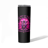 Witch Skull Skinny Tumbler Don't Try To Figure Me Out I'm A Special Kind Of Twisted - Wonder Print Shop