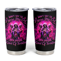 Witch Skull Tumbler Cup Don't Try To Figure Me Out I'm A Special Kind Of Twisted - Wonder Print Shop