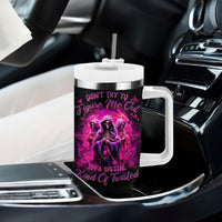 Witch Skull Tumbler With Handle Don't Try To Figure Me Out I'm A Special Kind Of Twisted - Wonder Print Shop