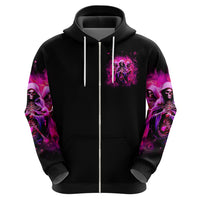 Witch Skull Zip Hoodie Don't Try To Figure Me Out I'm A Special Kind Of Twisted - Wonder Print Shop