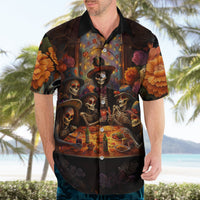 Day of Dead Festival Hawaiian Shirt Sugar Skull Party Family - Wonder Print Shop