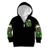 Christmas Skull Kid Hoodie Drink Up Bitches - Wonder Print Shop