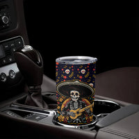 Day of Dead Skull Tumbler Cup Sugar Skull Musican - Wonder Print Shop