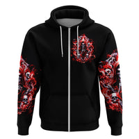Thunder Skull Hoodie Never Mistake My Silence For Weakness - Wonder Print Shop