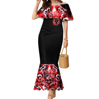 Thunder Skull Mermaid Dress Never Mistake My Silence For Weakness - Wonder Print Shop