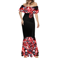 Thunder Skull Mermaid Dress Never Mistake My Silence For Weakness - Wonder Print Shop