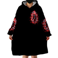 Thunder Skull Wearable Blanket Hoodie Never Mistake My Silence For Weakness - Wonder Print Shop