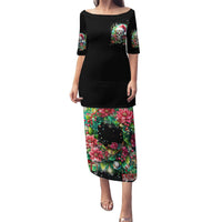 Christmas Skull Puletasi On The Naughty List I Regret Nothing - Wonder Print Shop