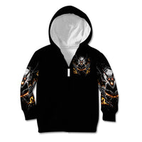 Demon Skull Kid Hoodie One Day I Gonna Say Fuck It All - Wonder Print Shop