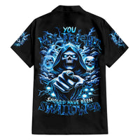 Thunder Skull Hawaiian Shirt You My Friend Should Have Been Swallowed - Wonder Print Shop