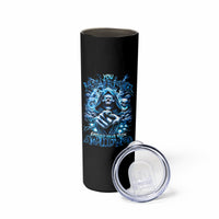 Thunder Skull Skinny Tumbler You My Friend Should Have Been Swallowed - Wonder Print Shop