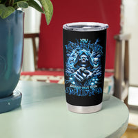 Thunder Skull Tumbler Cup You My Friend Should Have Been Swallowed - Wonder Print Shop