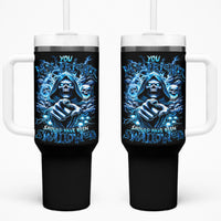 Thunder Skull Tumbler With Handle You My Friend Should Have Been Swallowed - Wonder Print Shop