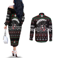 christmas-skull-couples-matching-off-the-shoulder-long-sleeve-dress-and-long-sleeve-button-shirt-santa-skull-jumps-in-parachute