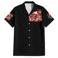 Christmas Skull Family Matching Off Shoulder Maxi Dress and Hawaiian Shirt Christmas Tree Skull - Wonder Print Shop