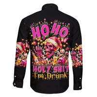 Christmas Skull Family Matching Tank Maxi Dress and Hawaiian Shirt Christmas Tree Skull - Wonder Print Shop