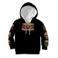 Christmas Sugar Skull Kid Hoodie Christmas Tree Sugar Skull - Wonder Print Shop