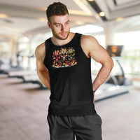 Christmas Sugar Skull Men Tank Top Christmas Tree Sugar Skull - Wonder Print Shop