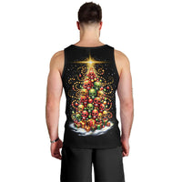 Christmas Sugar Skull Men Tank Top Christmas Tree Sugar Skull - Wonder Print Shop