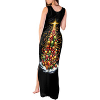 Christmas Sugar Skull Tank Maxi Dress Christmas Tree Sugar Skull - Wonder Print Shop