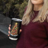 Christmas Sugar Skull Tumbler Cup Christmas Tree Sugar Skull - Wonder Print Shop