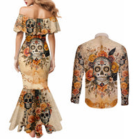 sugar-skull-couples-matching-mermaid-dress-and-long-sleeve-button-shirt-rose-sugar-skull-vintage