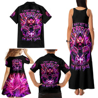 Thunder Skull Family Matching Tank Maxi Dress and Hawaiian Shirt I May Be Not Perfect But At Least I'm Not You - Wonder Print Shop