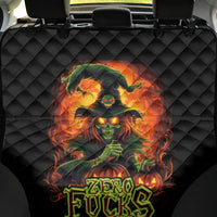 Witch Skull Back Car Seat Cover Zero Fucking Given - Wonder Print Shop