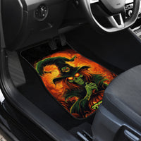 Witch Skull Car Mats Zero Fucking Given - Wonder Print Shop
