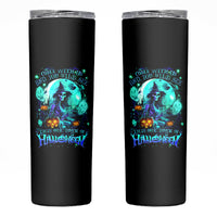 Witch Skull Skinny Tumbler Come With Us And You Will See Our Halloween - Wonder Print Shop