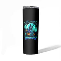 Witch Skull Skinny Tumbler Come With Us And You Will See Our Halloween - Wonder Print Shop
