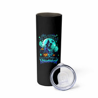Witch Skull Skinny Tumbler Come With Us And You Will See Our Halloween - Wonder Print Shop