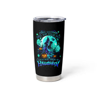 Witch Skull Tumbler Cup Come With Us And You Will See Our Halloween - Wonder Print Shop