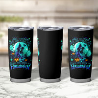 Witch Skull Tumbler Cup Come With Us And You Will See Our Halloween - Wonder Print Shop