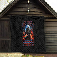 Warrior Skull Quilt Don't Pss Off Old People - Wonder Print Shop