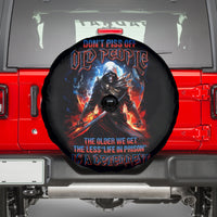 Warrior Skull Spare Tire Cover Don't Pss Off Old People - Wonder Print Shop