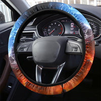 Warrior Skull Steering Wheel Cover Don't Pss Off Old People - Wonder Print Shop