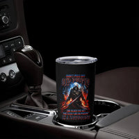 Warrior Skull Tumbler Cup Don't Pss Off Old People - Wonder Print Shop