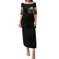 Pumpkin Skull Puletasi I Wan't Go To Hell The Devil Still Restraining Against Me - Wonder Print Shop