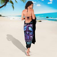 Witch Skull Sarong Iam Who Iam Your Approval Isn't Need - Wonder Print Shop