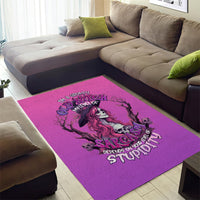 Witch Skull Area Rug I'm A Grumpy Old Lady Sarcasm Depends On Your Stupidity - Wonder Print Shop