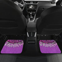 Witch Skull Car Mats I'm A Grumpy Old Lady Sarcasm Depends On Your Stupidity - Wonder Print Shop