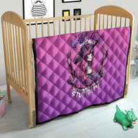 Witch Skull Quilt I'm A Grumpy Old Lady Sarcasm Depends On Your Stupidity - Wonder Print Shop