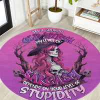 witch-skull-round-carpet-im-a-grumpy-old-lady-sarcasm-depends-on-your-stupidity