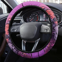 Witch Skull Steering Wheel Cover I'm A Grumpy Old Lady Sarcasm Depends On Your Stupidity - Wonder Print Shop