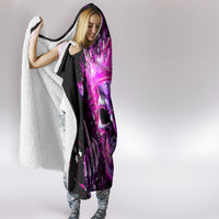 Queen Skull Hooded Blanket Bitch I'm Not A Princess I'm The Fucking Queen